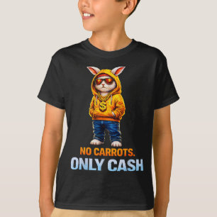 Funny easter bunny streetwear hip hop rabbit T-Shirt