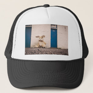 funny easter bunny trucker hat