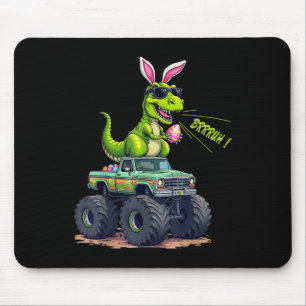 Funny Easter Dinosaur Bruh - T-rex Easter Egg Hunt Mouse Mat