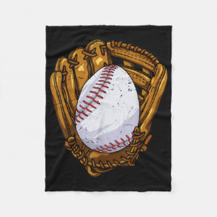 Funny Easter Egg Baseball Egg Hunting Easter Day M Fleece Blanket