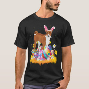 Funny Easter Egg Basenji Dog Easter Sunday T-Shirt