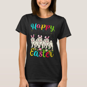 Funny Easter Egg Bunny Great Pyrenees Dog Happy Ea T-Shirt