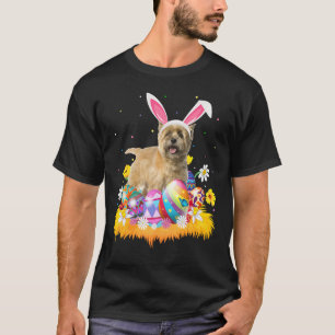 Funny Easter Egg Cairn Terrier Dog Easter Sunday T-Shirt