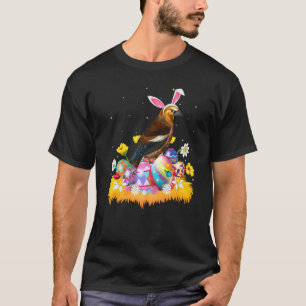 Funny Easter Egg Cute Finches Bird Easter Sunday T-Shirt