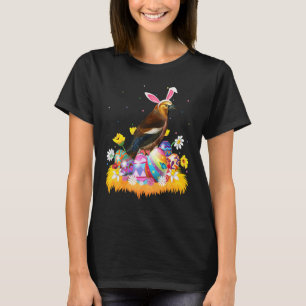 Funny Easter Egg Cute Finches Bird Easter Sunday T-Shirt