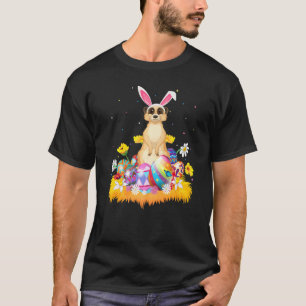 Funny Easter Egg Cute Meerkat Easter Sunday T-Shirt