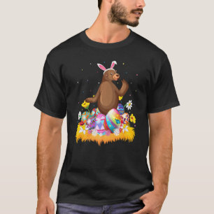 Funny Easter Egg Cute Sea Lion Easter Sunday T-Shirt