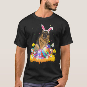 Funny Easter Egg German Shepherd Dog Easter Sunda T-Shirt