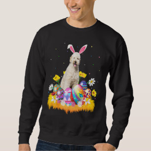 Funny Easter Egg  Labradoodle Dog Easter Sunday Sweatshirt