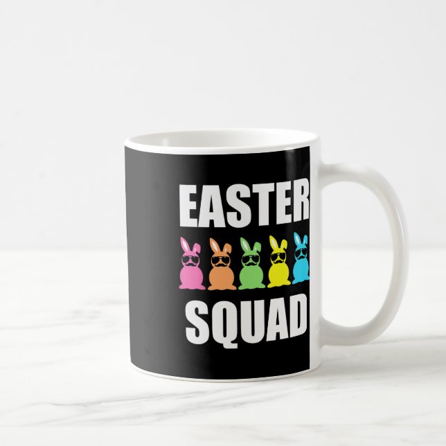 Funny Easter Family Matching Outfit Design Easter  Coffee Mug (Right)