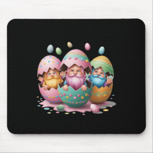 Funny Easter Gnome Egg Easter Gnomes Hatching From Mouse Mat