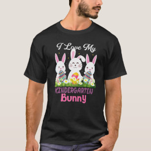 Funny Easter I Love My Kindergarten Bonny Boys Eas T-Shirt