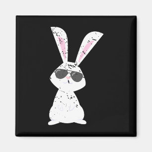 Funny Easter Rabbit Animal Gift Rabbit Magnet