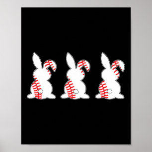 Funny Easter Sell Bunny Sports Boys Kids Toddler Y Poster