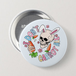 Funny Easter Skull 7.5 Cm Round Badge