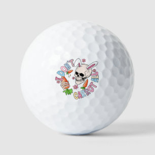 Funny Easter Skull Golf Balls