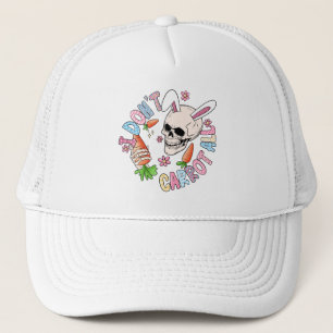 Funny Easter Skull Trucker Hat