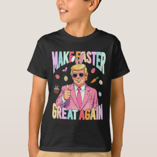 Funny Easter Trum Bunny Make Easter Great Again T-Shirt