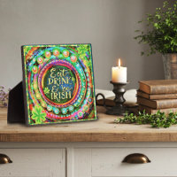 Funny Eat, Drink and Be Irish Quote Inspirivity