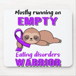 Funny Eating disorders Awareness Gifts Mouse Mat