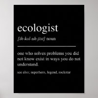 Funny Ecologist Definition Ecology Environmental P