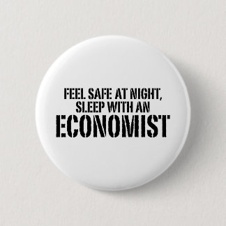 Funny Economist 6 Cm Round Badge
