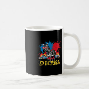 Funny Ed The Zebra 2025 Adventure Retro Vintage 1 Coffee Mug