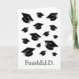 Funny EdD / Doctor of Education Graduation Card