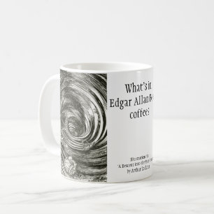 Funny Edgar Allan Poe Maelstrom Coffee Rackham Mug
