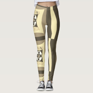 Funny edgy inspired leggings