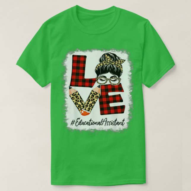 funny educational assistant educational assistant  T-Shirt (Design Front)
