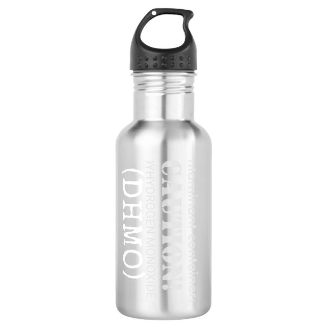 Funny/educational water container ! 710 ml water bottle (Front)