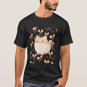 Funny eepy Cat Meme Cute Sleepy Kitten coquette bo T-Shirt