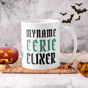 Funny Eerie Elixer Halloween Coffee Mug