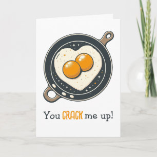 Funny Egg-citing Love Card