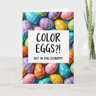 Funny Egg Inflation Joke Card