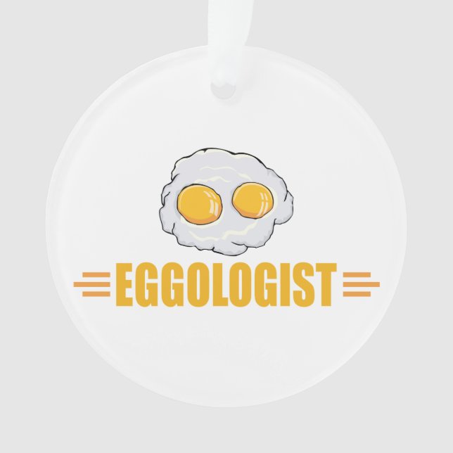 Funny Egg Lover Ornament (Front)