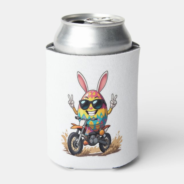 Funny Egg Motorbike Can Cooler (Can Front)