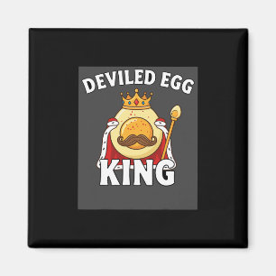 Funny Egg Pun Easter Brunch Thanksgiving Deviled E Magnet