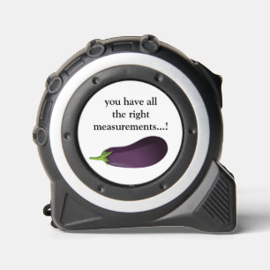 FUNNY EGGPLANT all the right measurements 1