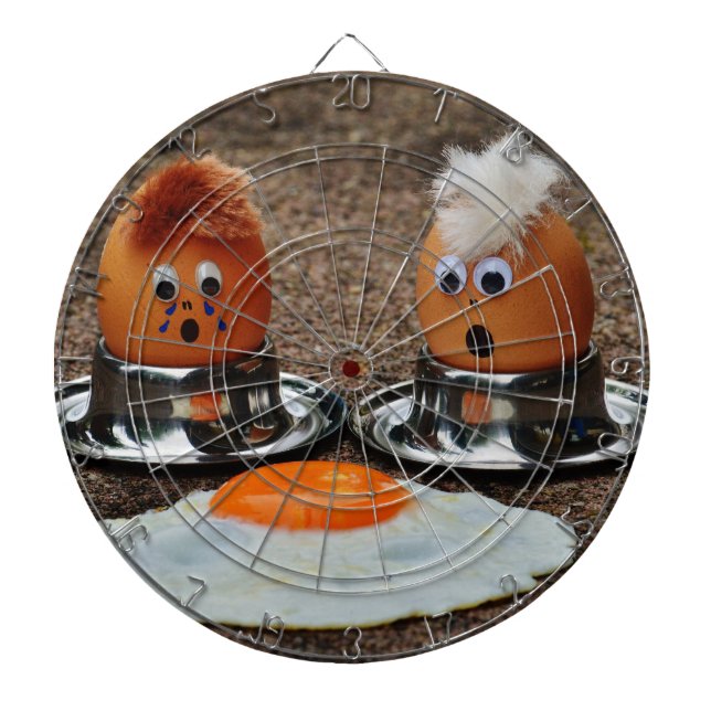 Funny eggs dartboard (Front)