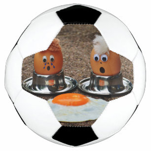 Funny eggs football
