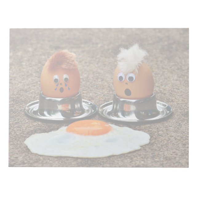 Funny eggs notepad (Front)