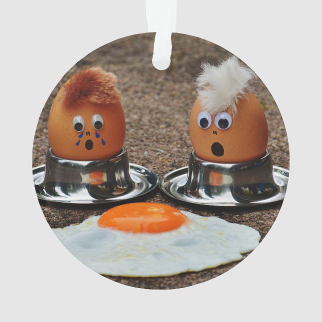 Funny eggs ornament (Back)