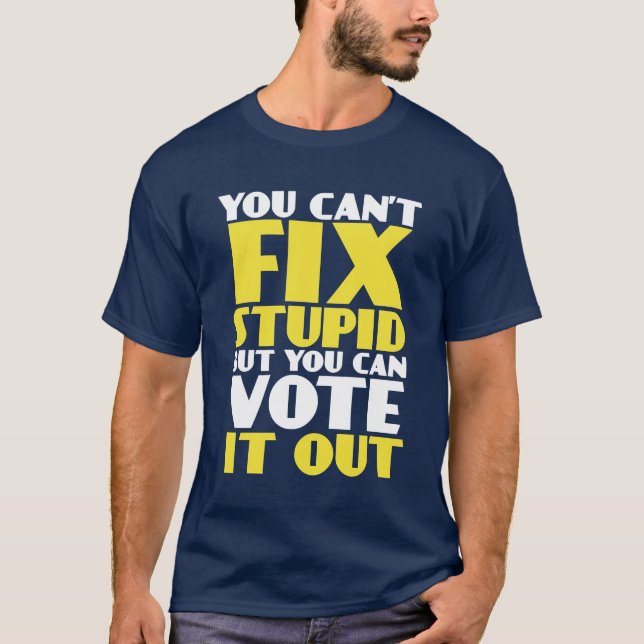 Funny Elections and Politics T-shirt Vote it Out (Front)