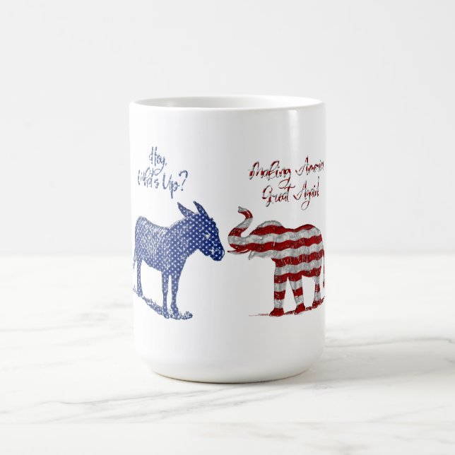 Funny Elections Theme Pro Republican Trump 2024 Coffee Mug (Center)