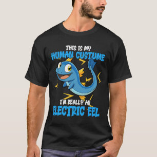 Funny Electric Eel Costume Design Animal Lovers El T-Shirt