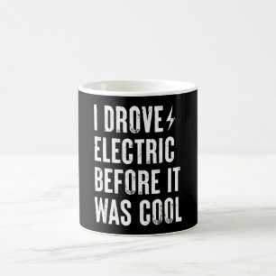 Funny Electric Vehicles EV Car Gift Coffee Mug