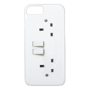 Funny Electrical Outlet from UK On iPhone 7 case