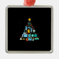 Funny Electrician Christmas Tree